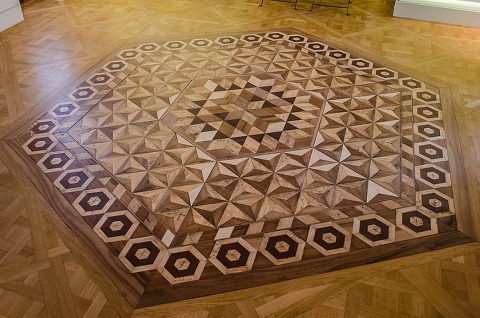 Zoom sur le parquet